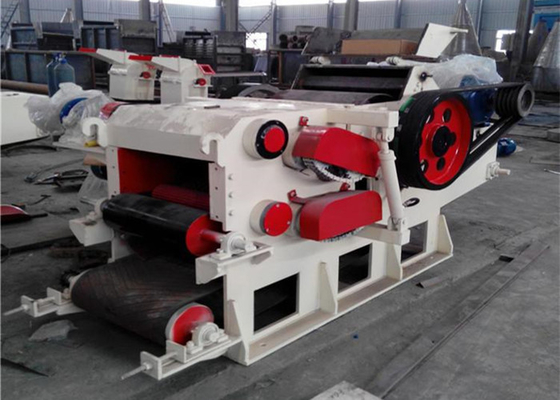 110 Kw Wood Drum Chipper Making Machine 30 * 30 * 5mm