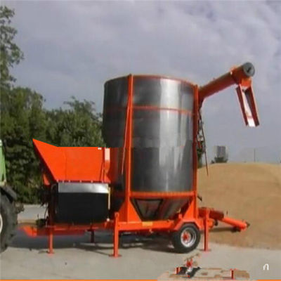 Vertical 80HP 40000m3/H Batch Grain Dryer For Corn