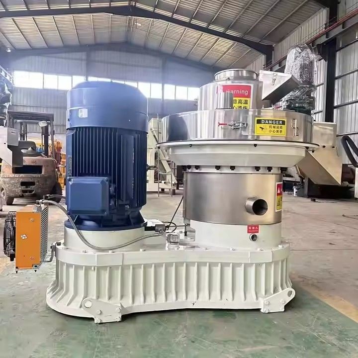 CE Wood Fuel Pellets Maker Ring Die 1.5t/H Industry Wood Biomass Pellet Making Machine