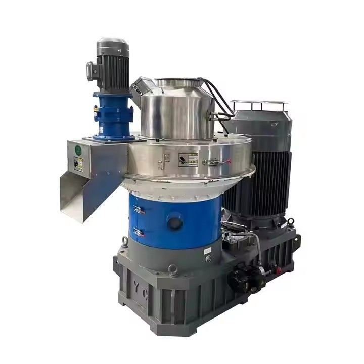 Home Straw Fuel Mini Wood Pelletizer Maker Sawdust Biomass Wood Pellet Making Mill Machine
