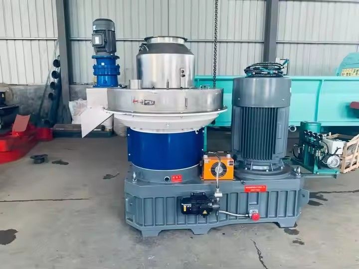 Ring-Die Biomass Pelletizer 600-800kg/H Wood Sawdust Rice Husk Pellet Making Machine Mill