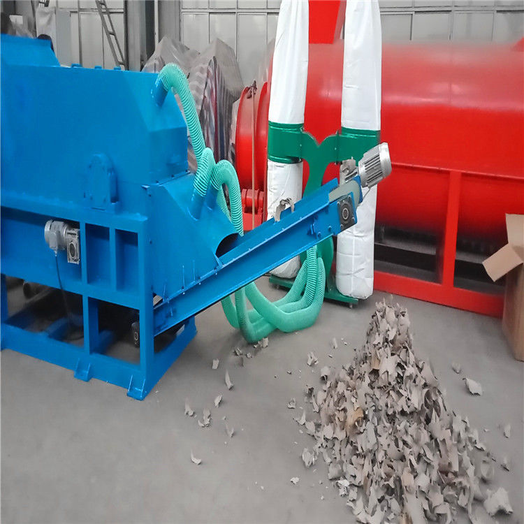3860*1000*1450mm 16.5kw 3t/H Waste Shredder Machine