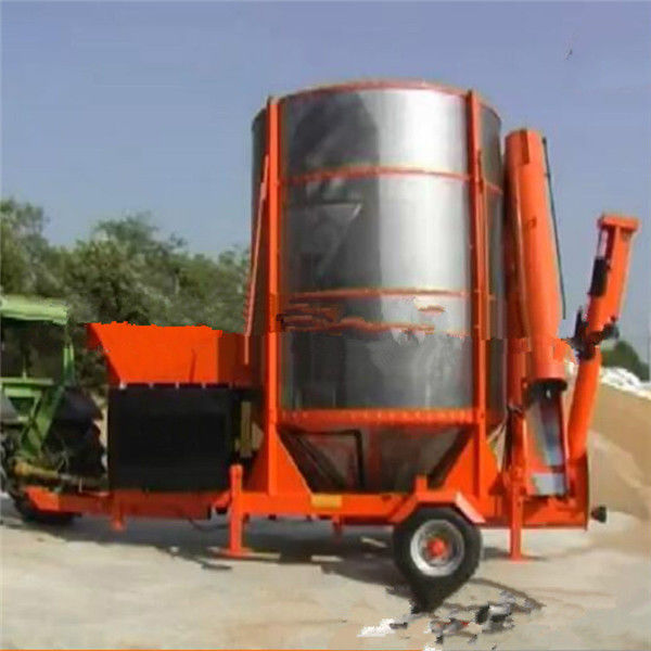 Vertical 80HP 40000m3/H Batch Grain Dryer For Corn