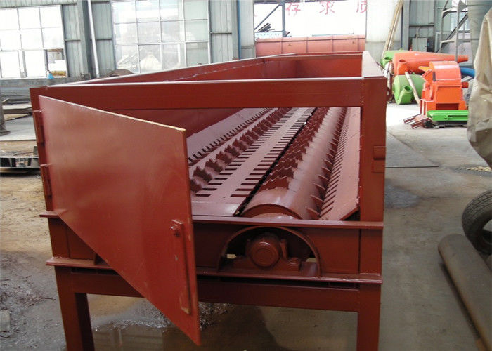 6m Feeding Groove Type Two Roll Log Debarker Machine