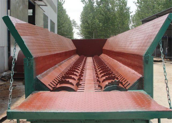 6m Feeding Groove Type Two Roll Log Debarker Machine