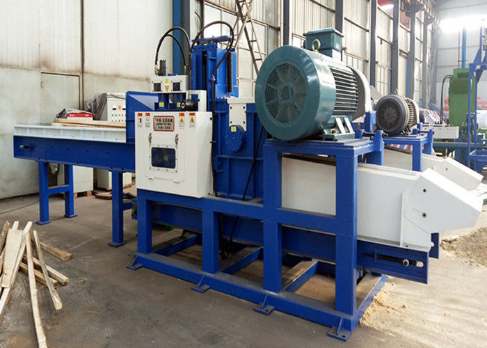 380v 7*1.2*1.8m 12m3/H 336pcs Cutter Double Shaft Wood Sawdust Machine