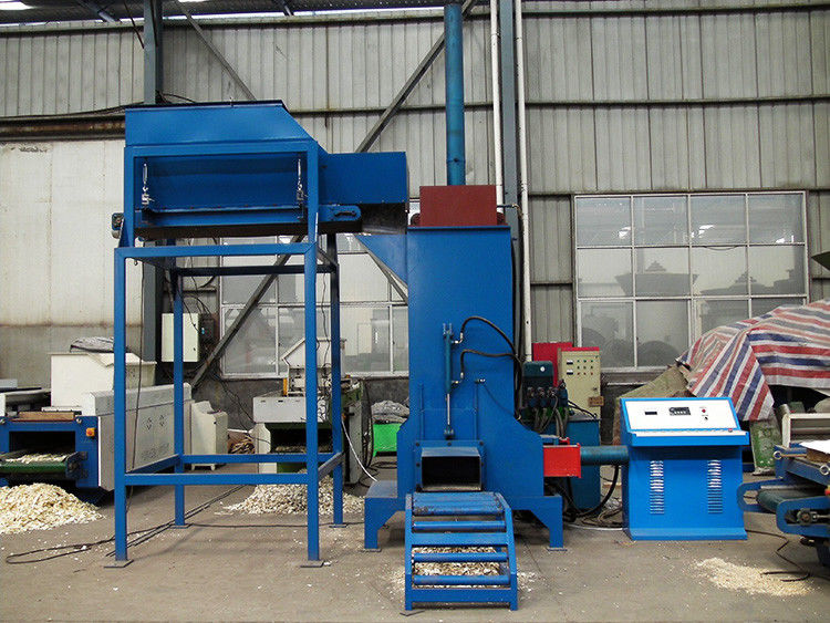 4500kg 17.5kw 25kg/Bale Wood Shaving Baler for wood shaving prouction line