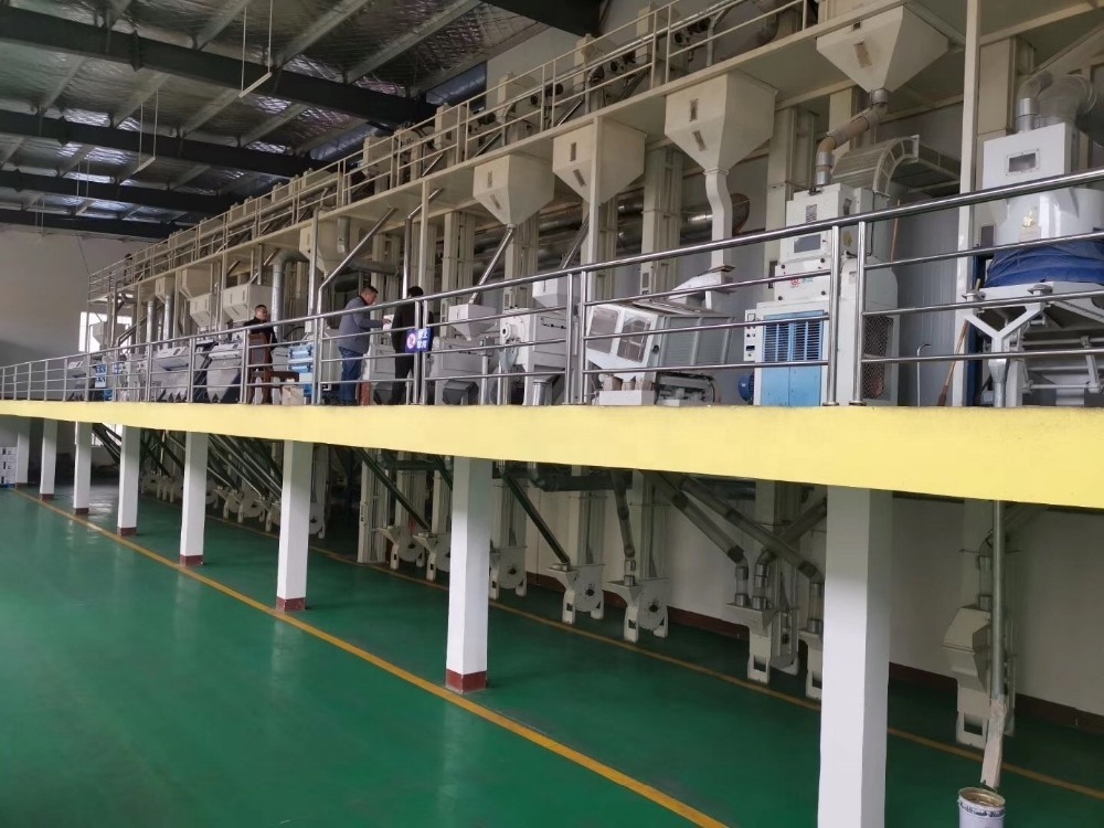 50-60 T/D Auto Rice Mill Machine Complete Set Rice Milling Plant