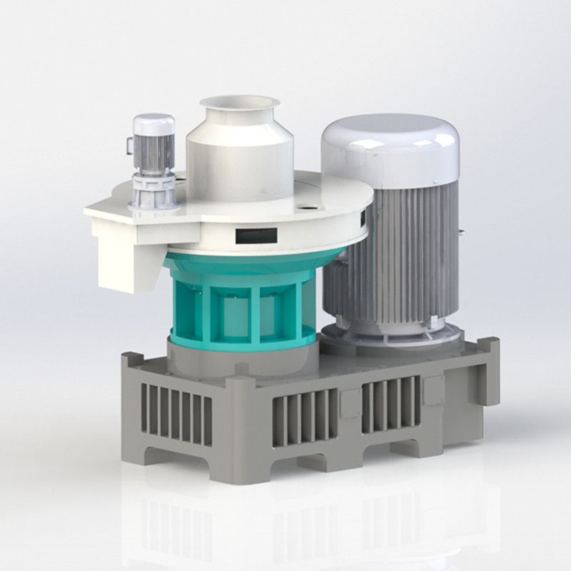 Complete Biomass Pellet Machine Production Line Vertical Ring Die Pellet Machine