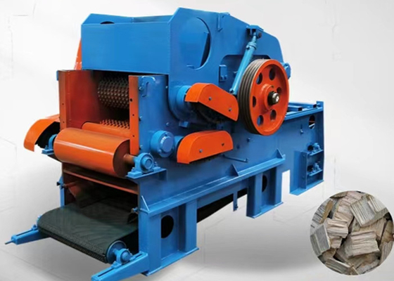 Energy Saving Wood Chipper Crusher Drum Machine Flexible Adaptability